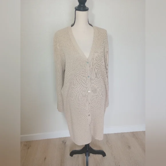 KIKIT Long Knit Cardigan - Picture 2 of 6